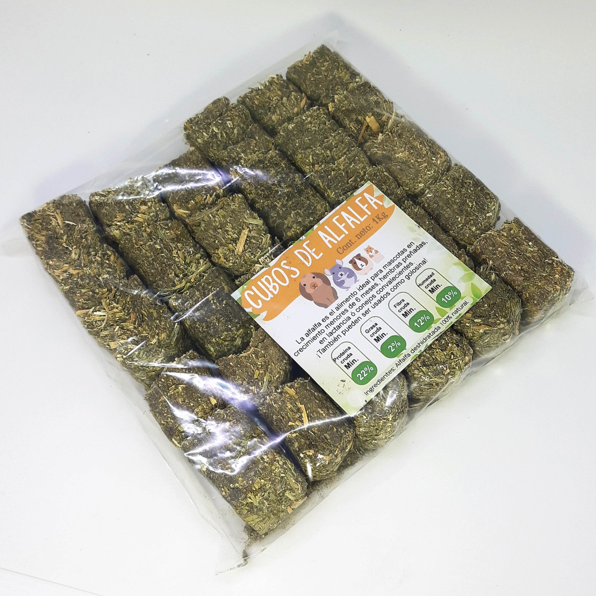 Cubos de Alfalfa 1Kg