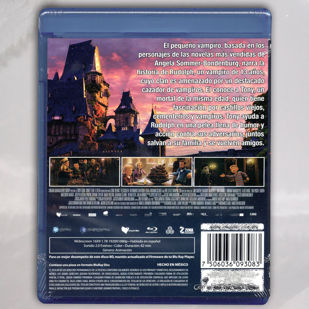 El Pequeño Vampiro Little Vampire Blu-ray