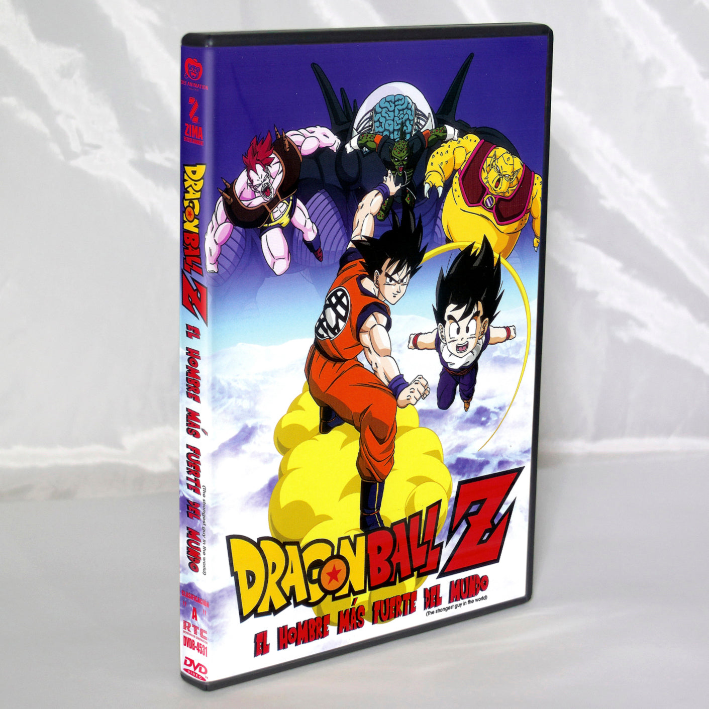 Dragon Ball Z El hombre más fuerte del mundo DVD