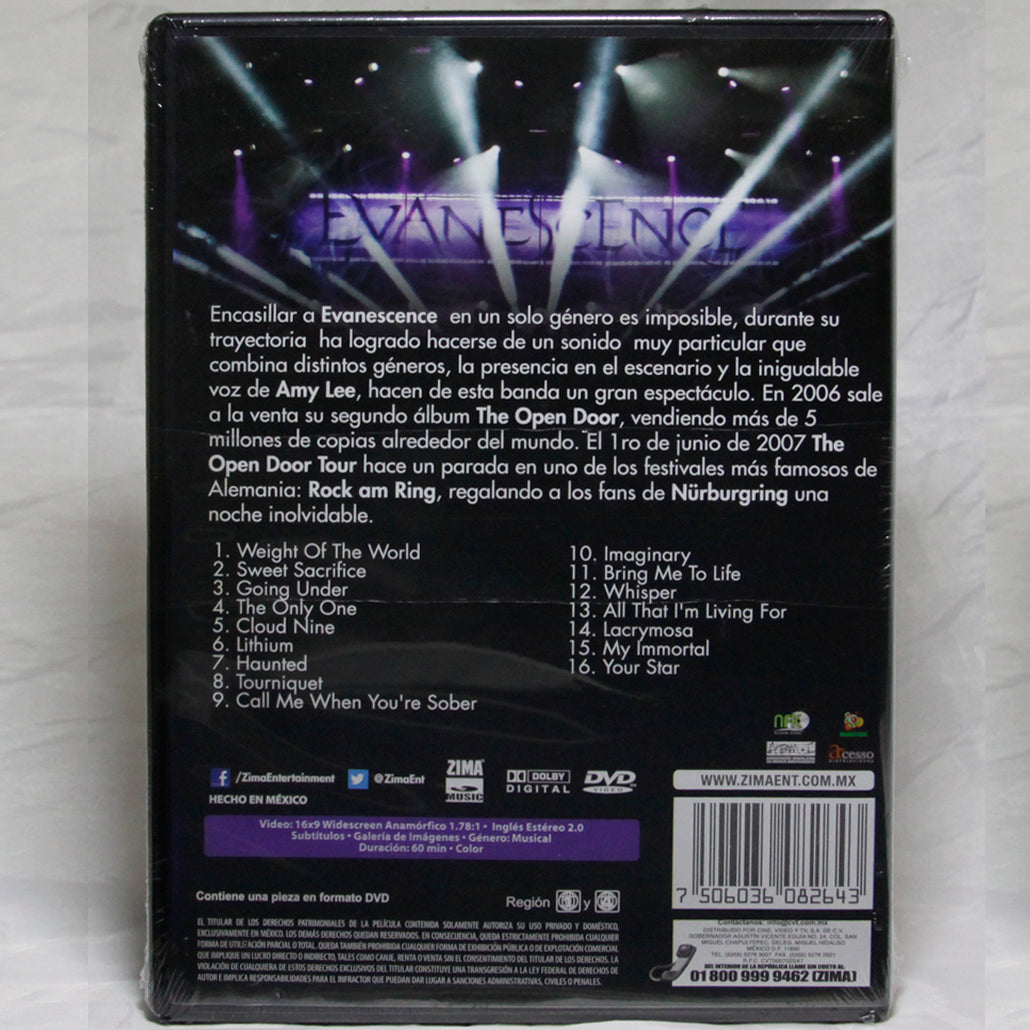 Evanescence Live In Germany Dvd