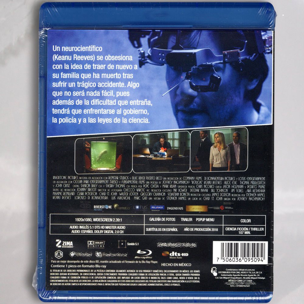 Replicas Blu-ray Blu-ray