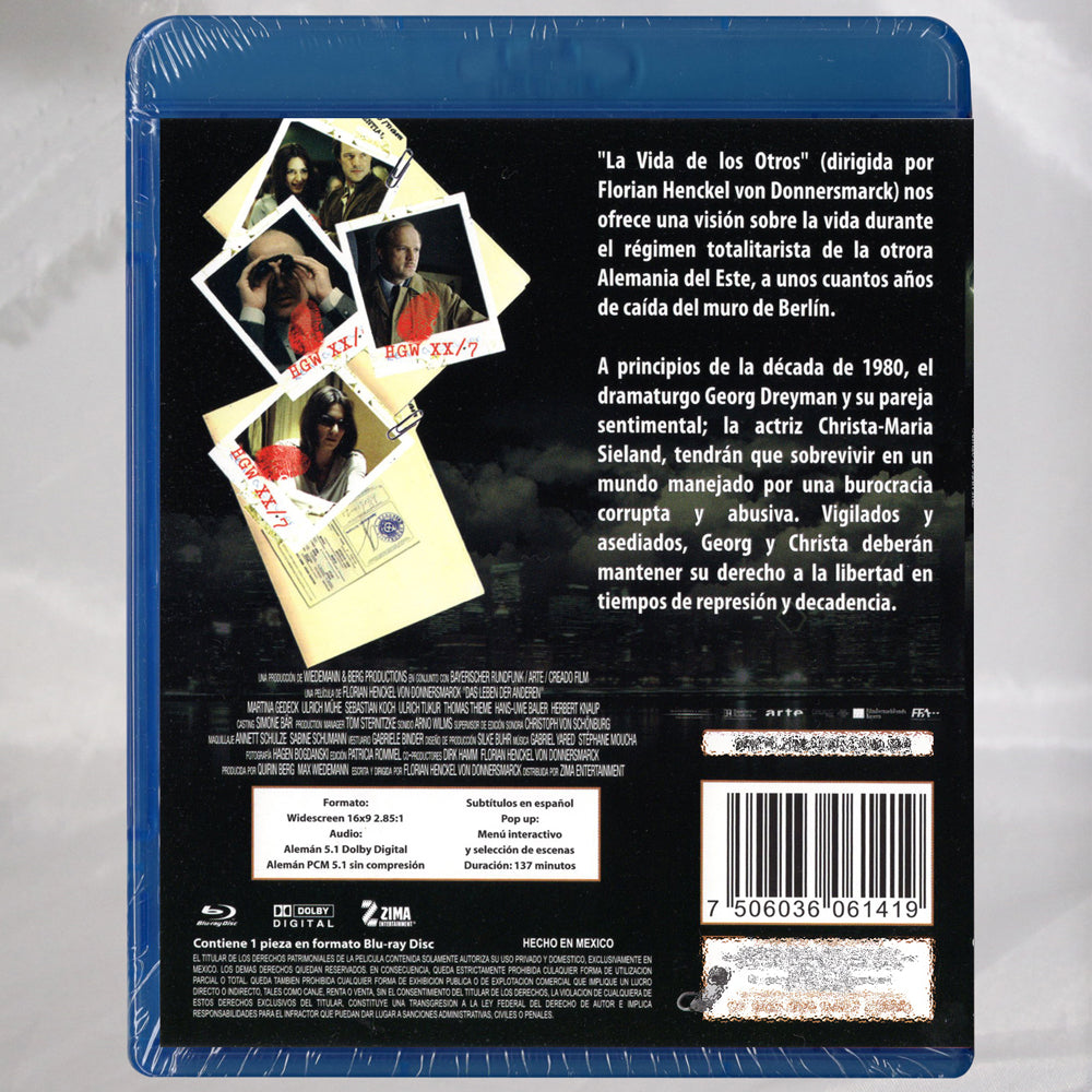 La vida de los otros Blu-ray