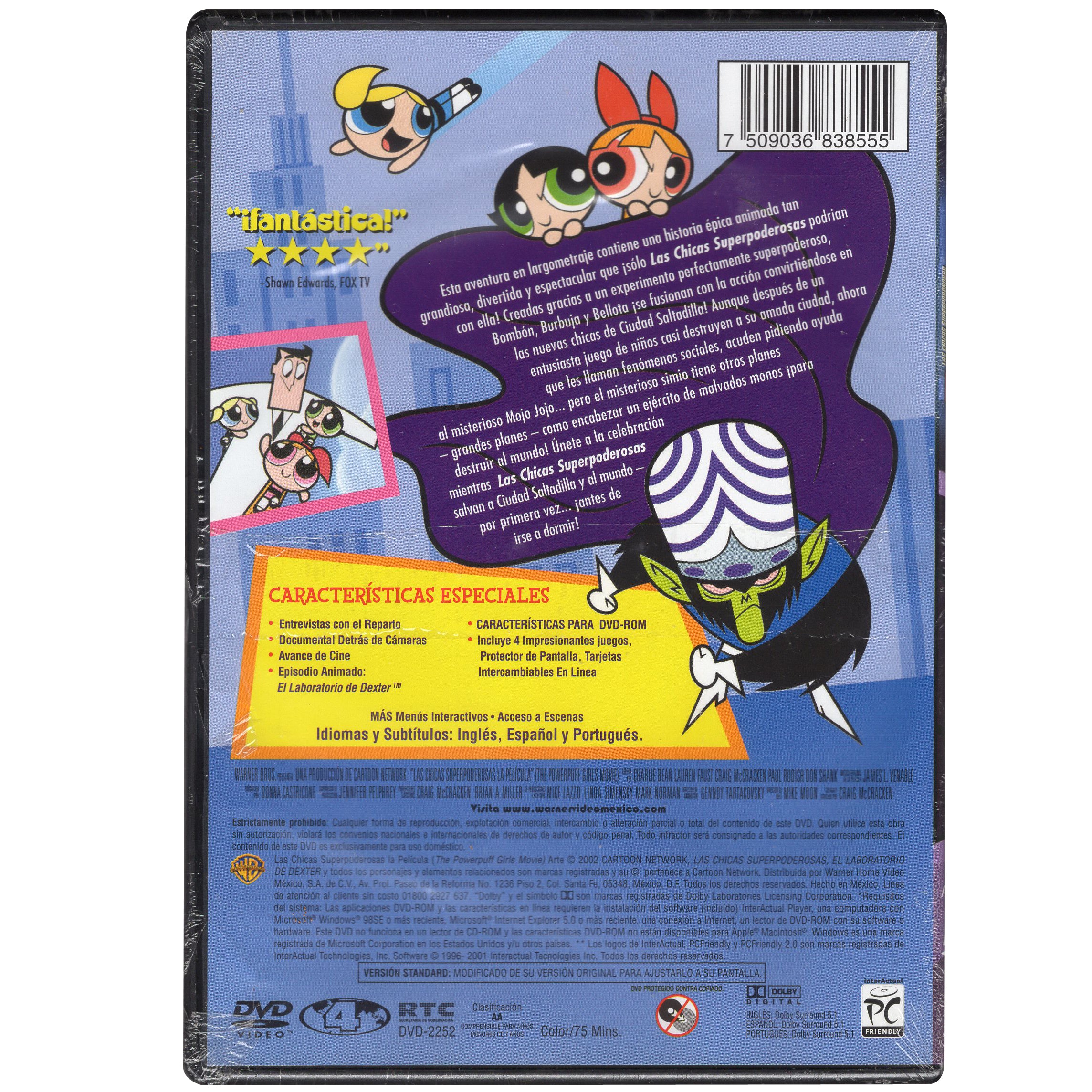 Las Chicas Super Poderosas - La Película - DVD