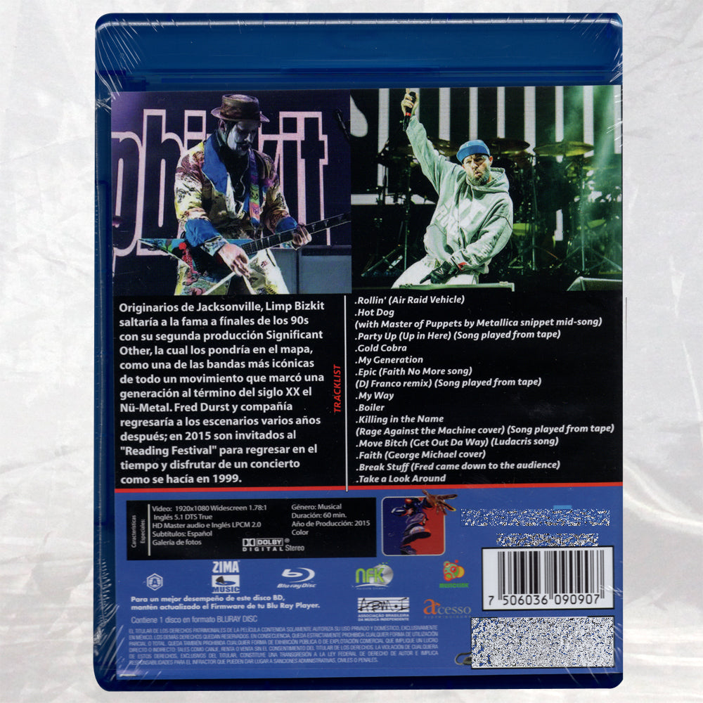 Limpbizkit Reading Festival Blu-ray