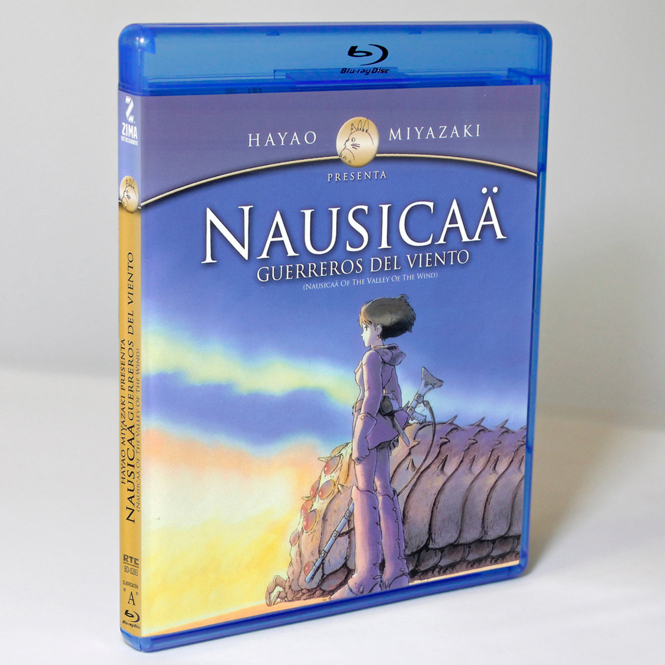 Nausicaa Guerreros del Viento Blu-ray