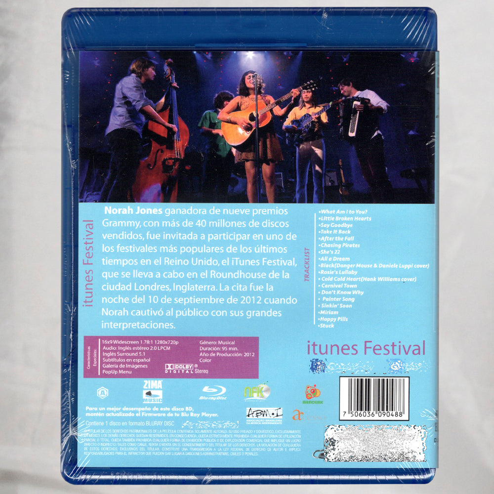 Norah Jones Itunes Festival Blu-ray