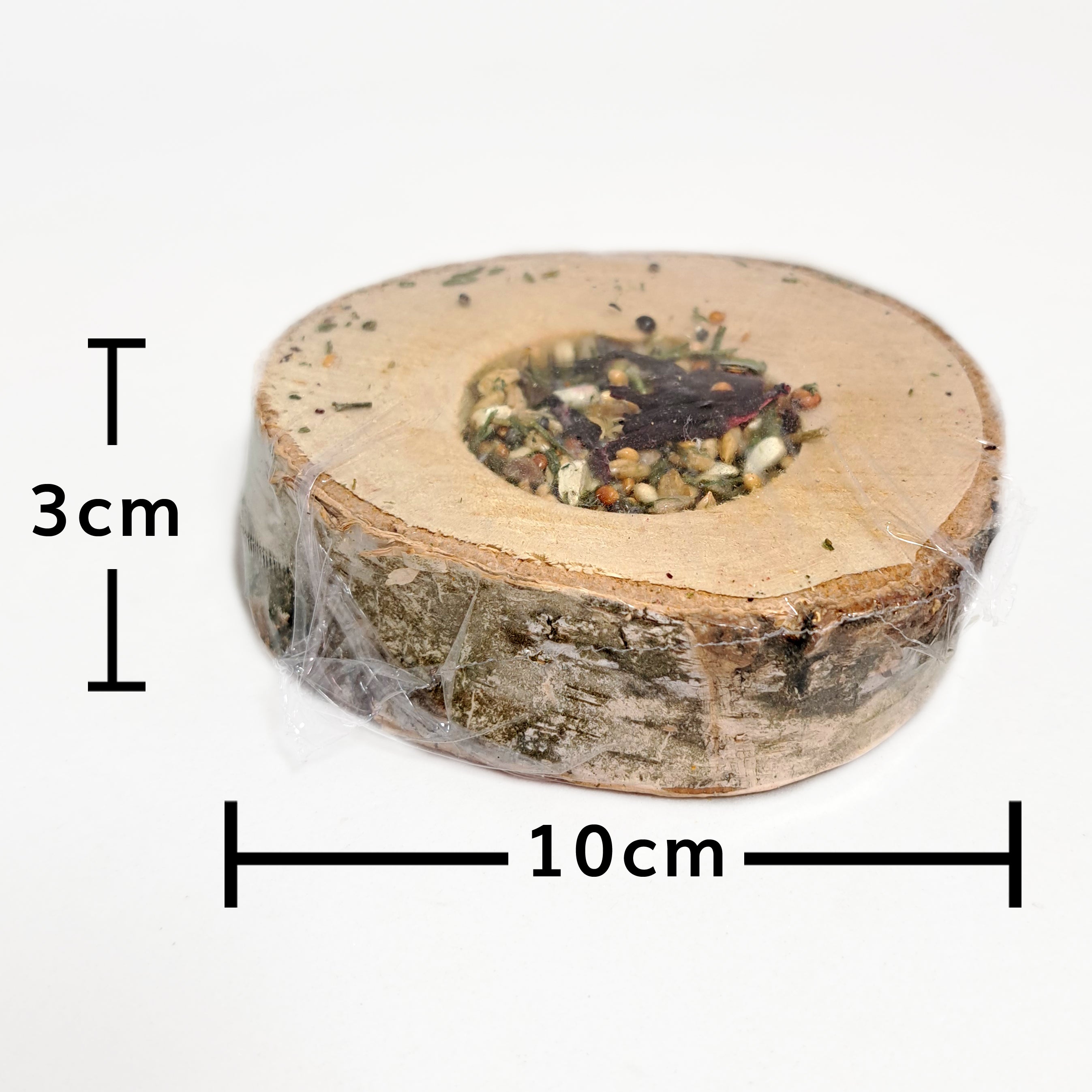 Pizza de abedul con semillas para Hamster Cunipic