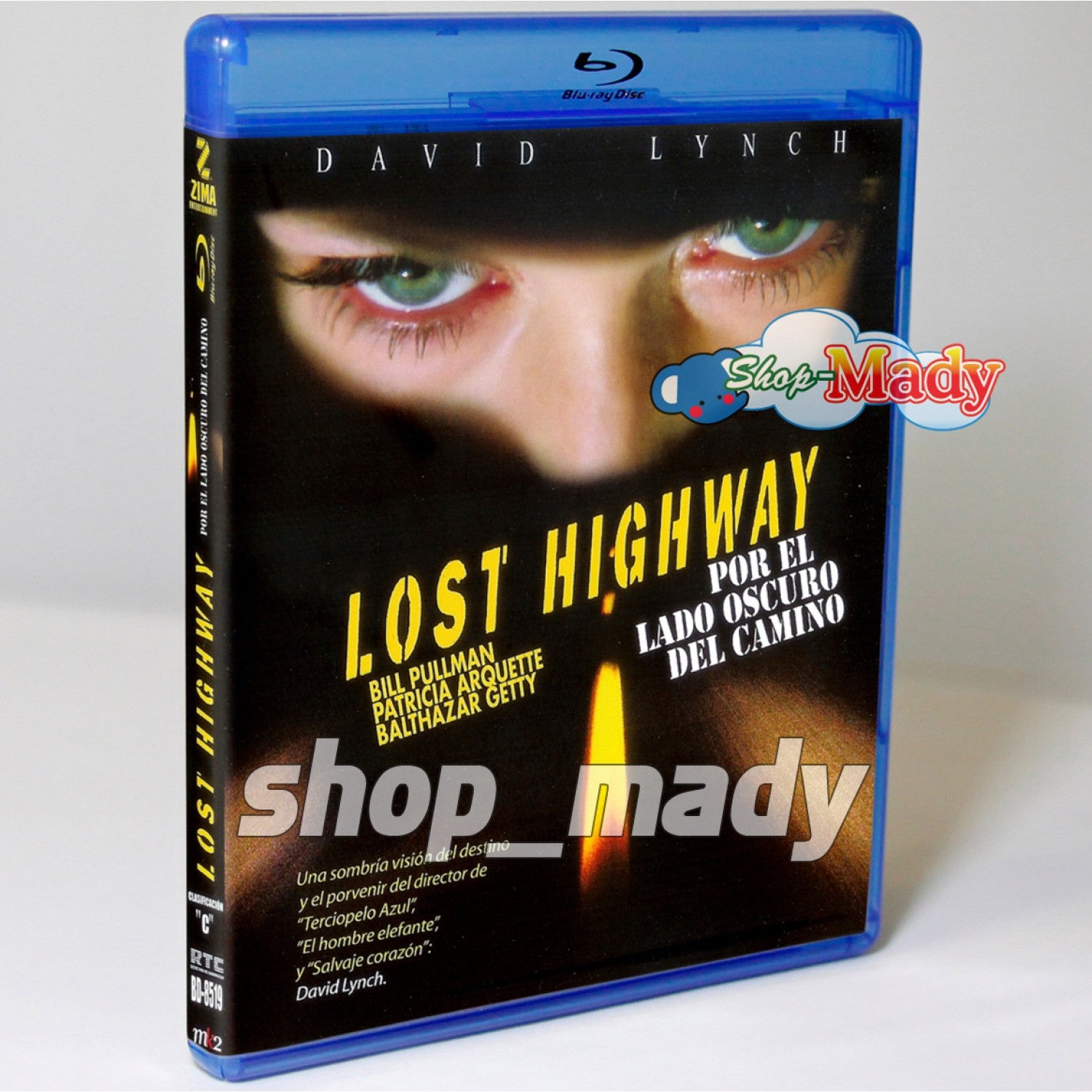 Por el Lado Oscuro del Camino Blu-ray