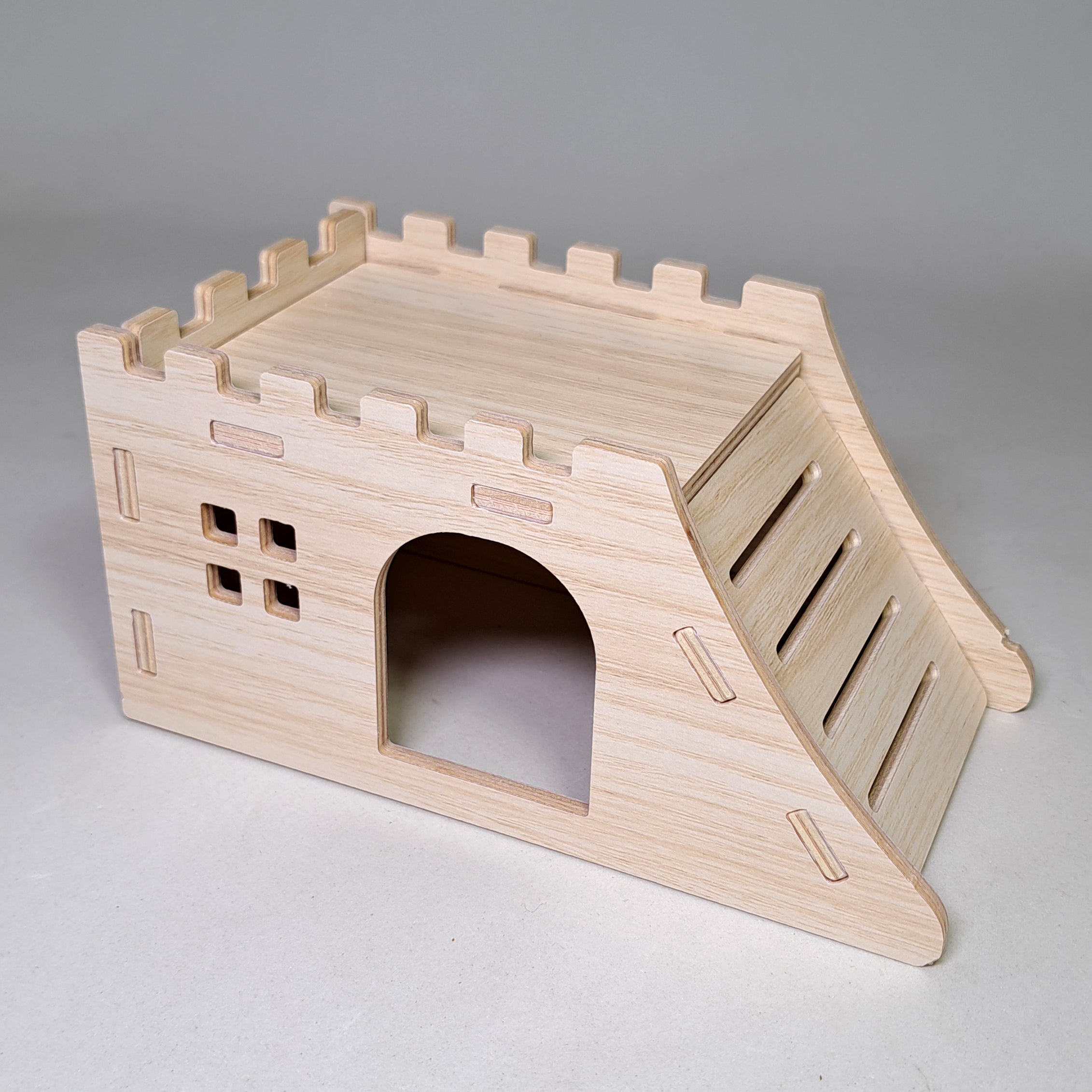 Rampa de madera escondite armable para Hamster