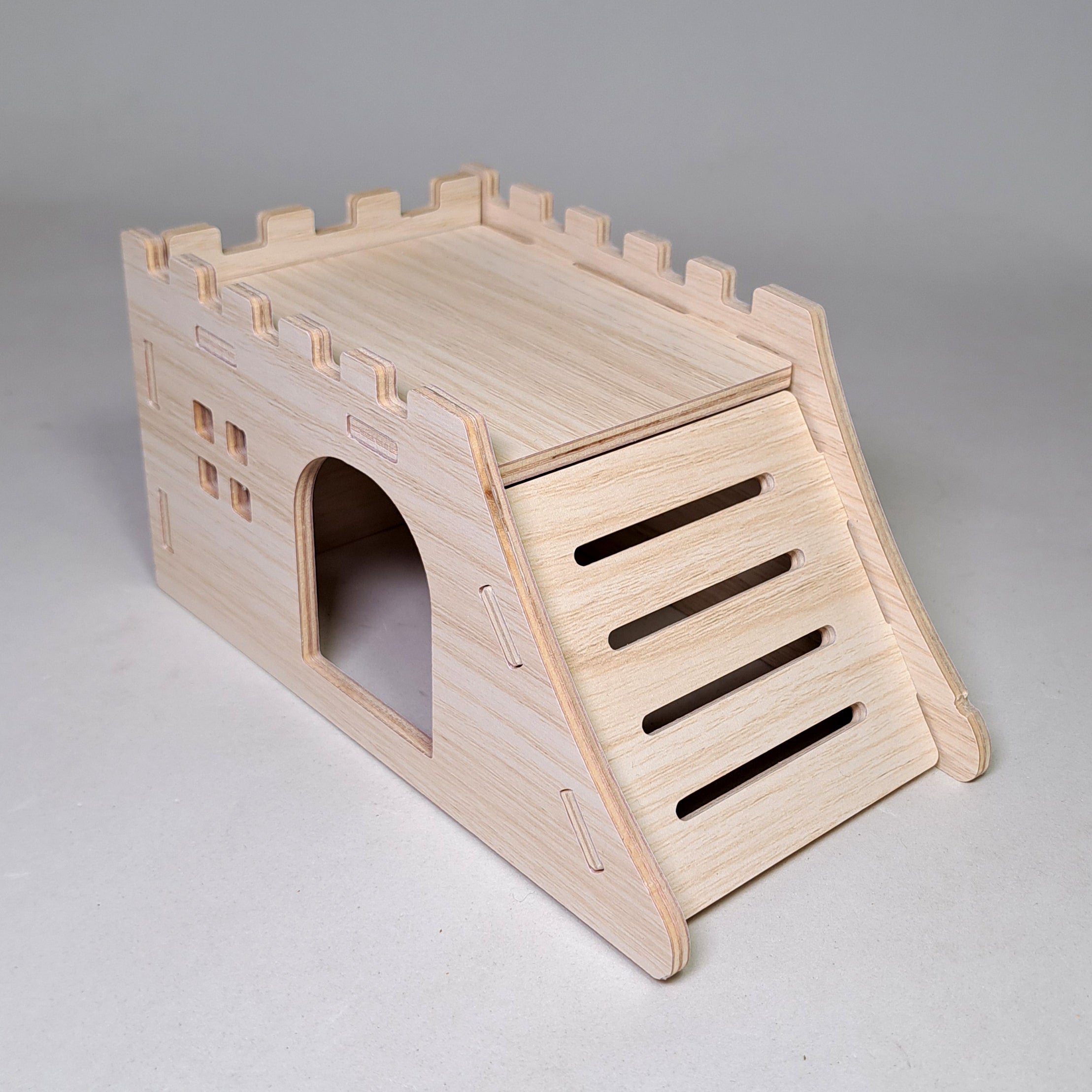 Rampa de madera escondite armable para Hamster