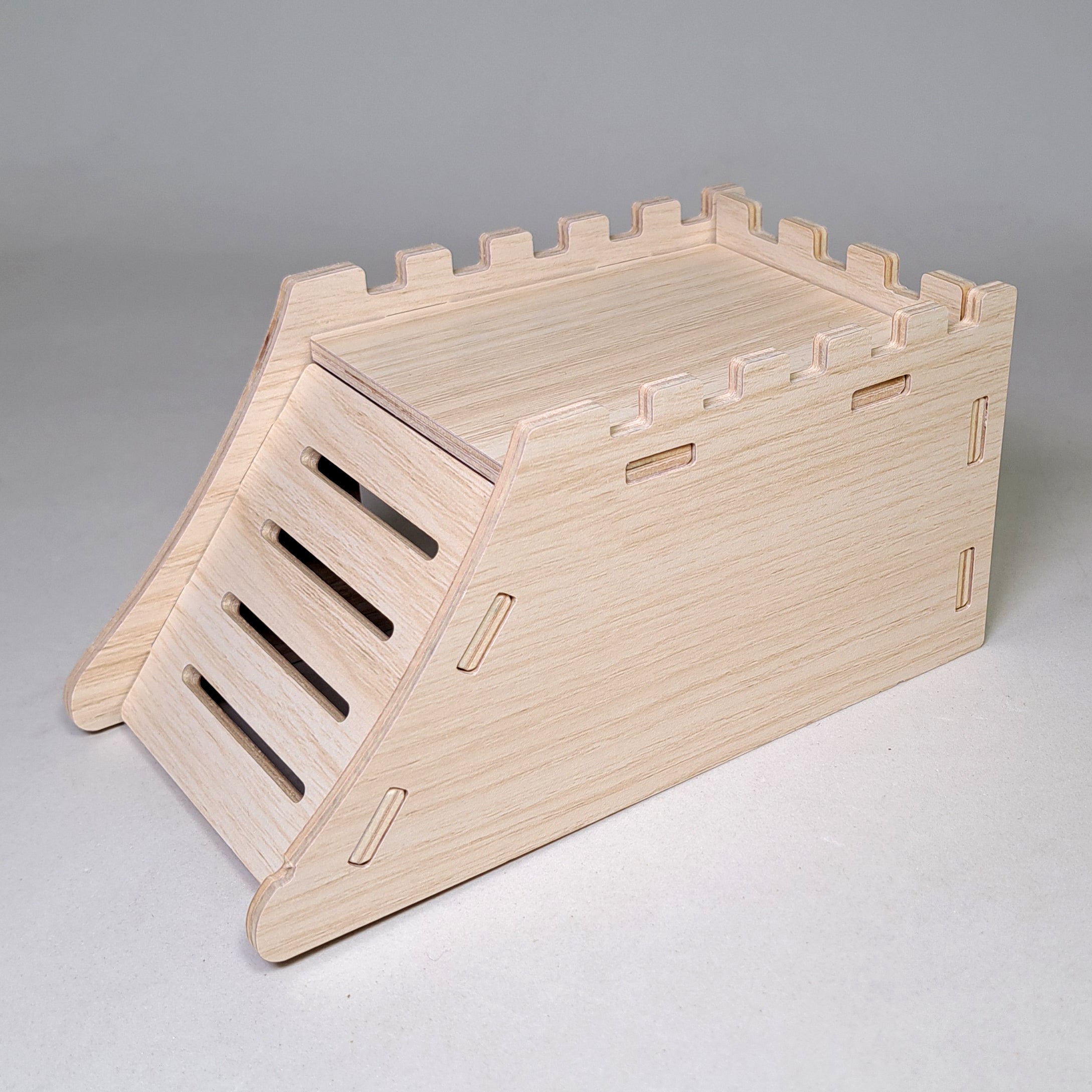 Rampa de madera escondite armable para Hamster